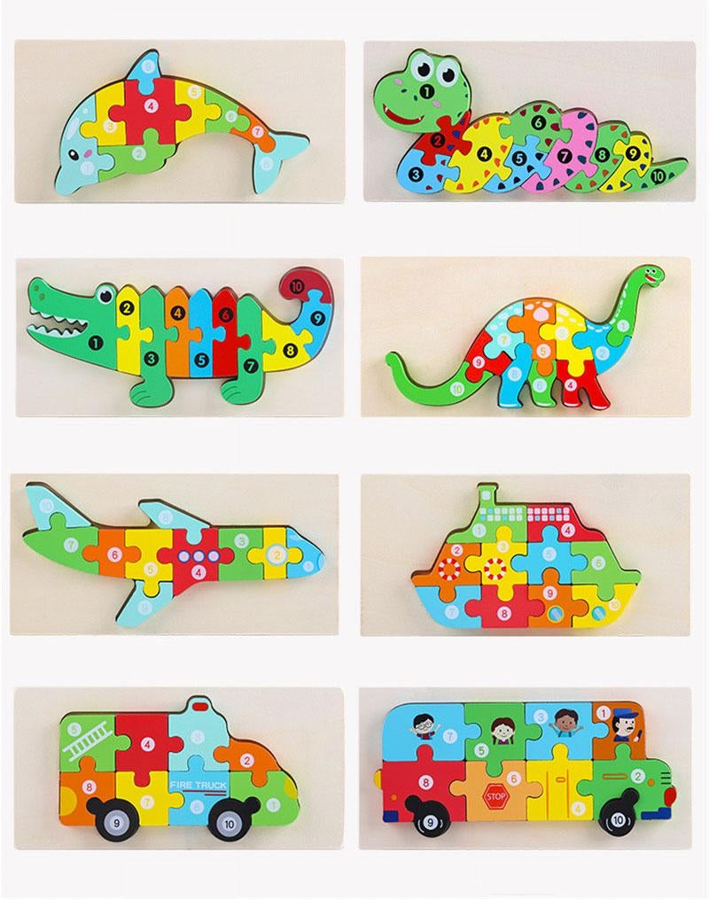 Jigsaw 3D Puzzle Set, Animal Cartoon 3D Puzzle Toys, Blocks Matching Toys, Hand Grip Plate Toddler Toys, Montessori Wooden Puzzles For Children, Kids Educational Learning Jigsaw Puzzle Jigsaw 3D Puzzle Set, Animal Cartoon 3D Puzzle Toys, Blocks Matching Toys, Hand Grip Plate Toddler Toys, Montessori Wooden Puzzles For Children, Kids Educational Learning Jigsaw Puzzle